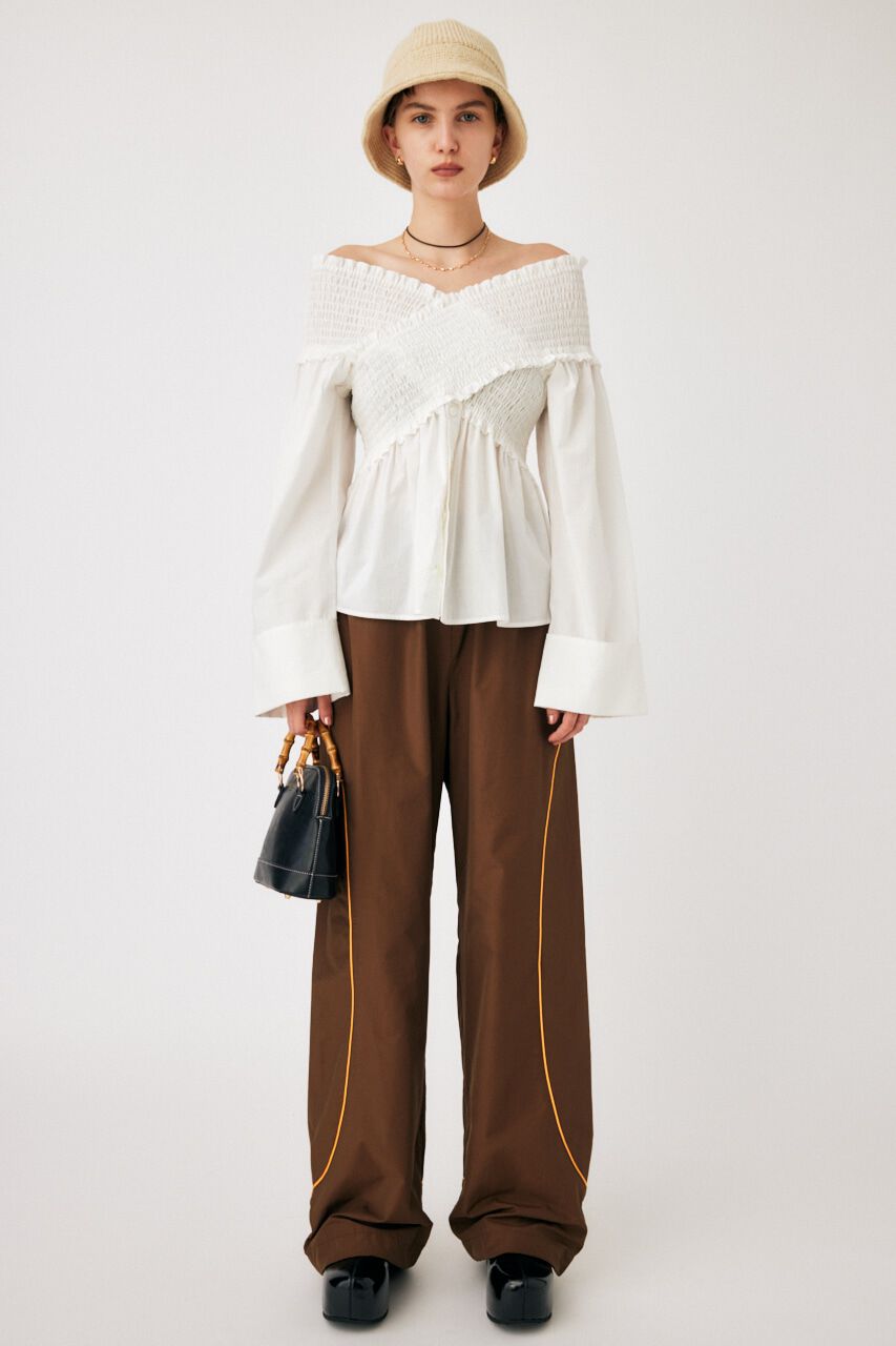 MOUSSY「CURVED LINE パンツ」|その他|BRN