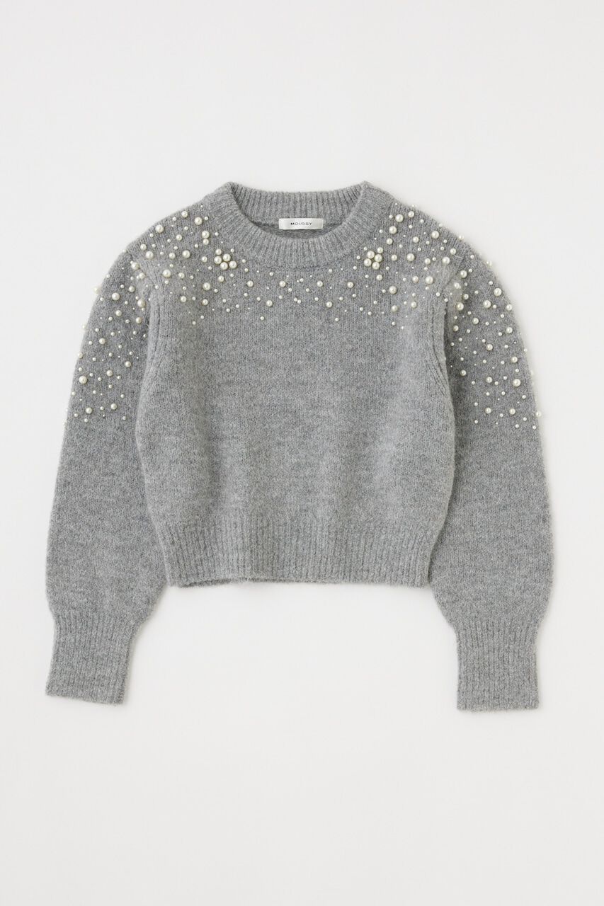 MOUSSY「BEADS DECO ニット」|ニット・セーター|