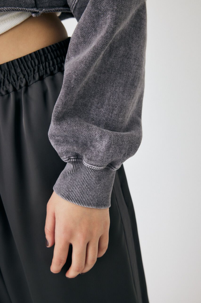 MOUSSY「GARMENT DYE CUT OFF プルオーバー」|パーカー|