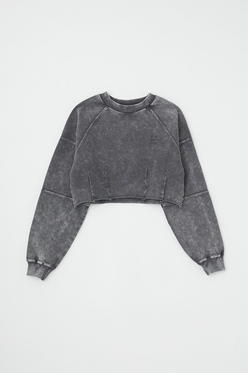 MOUSSY「GARMENT DYE CUT OFF プルオーバー」|パーカー|