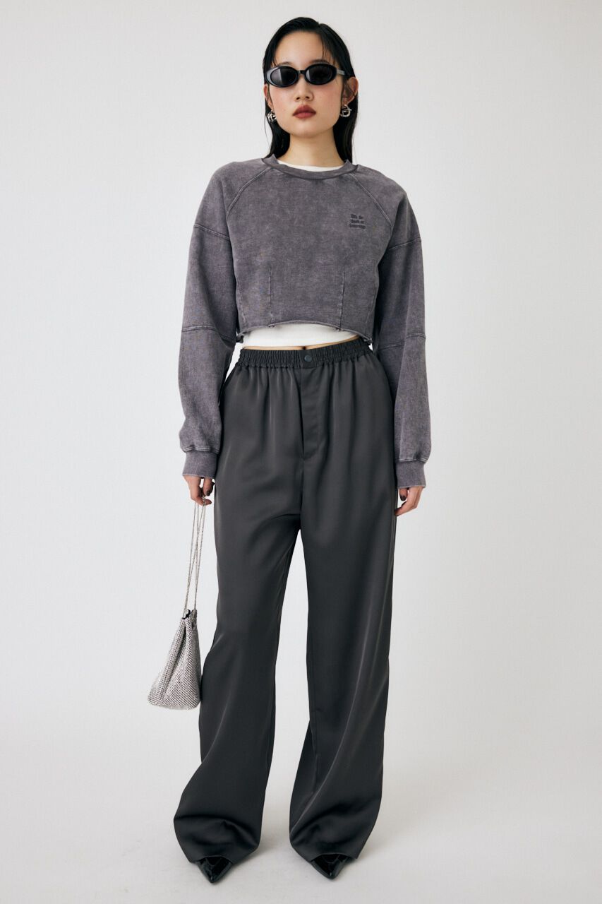 MOUSSY「GARMENT DYE CUT OFF プルオーバー」|パーカー|