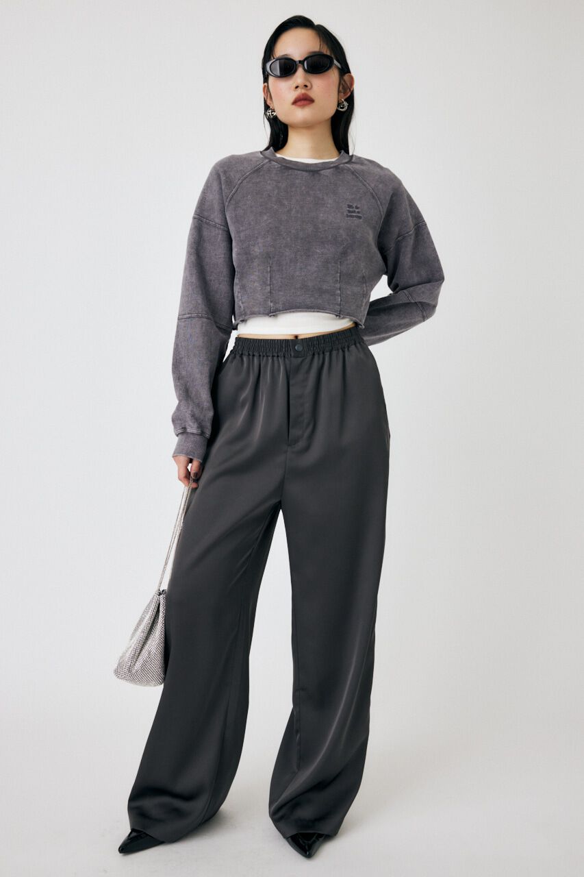 MOUSSY「GARMENT DYE CUT OFF プルオーバー」|パーカー|