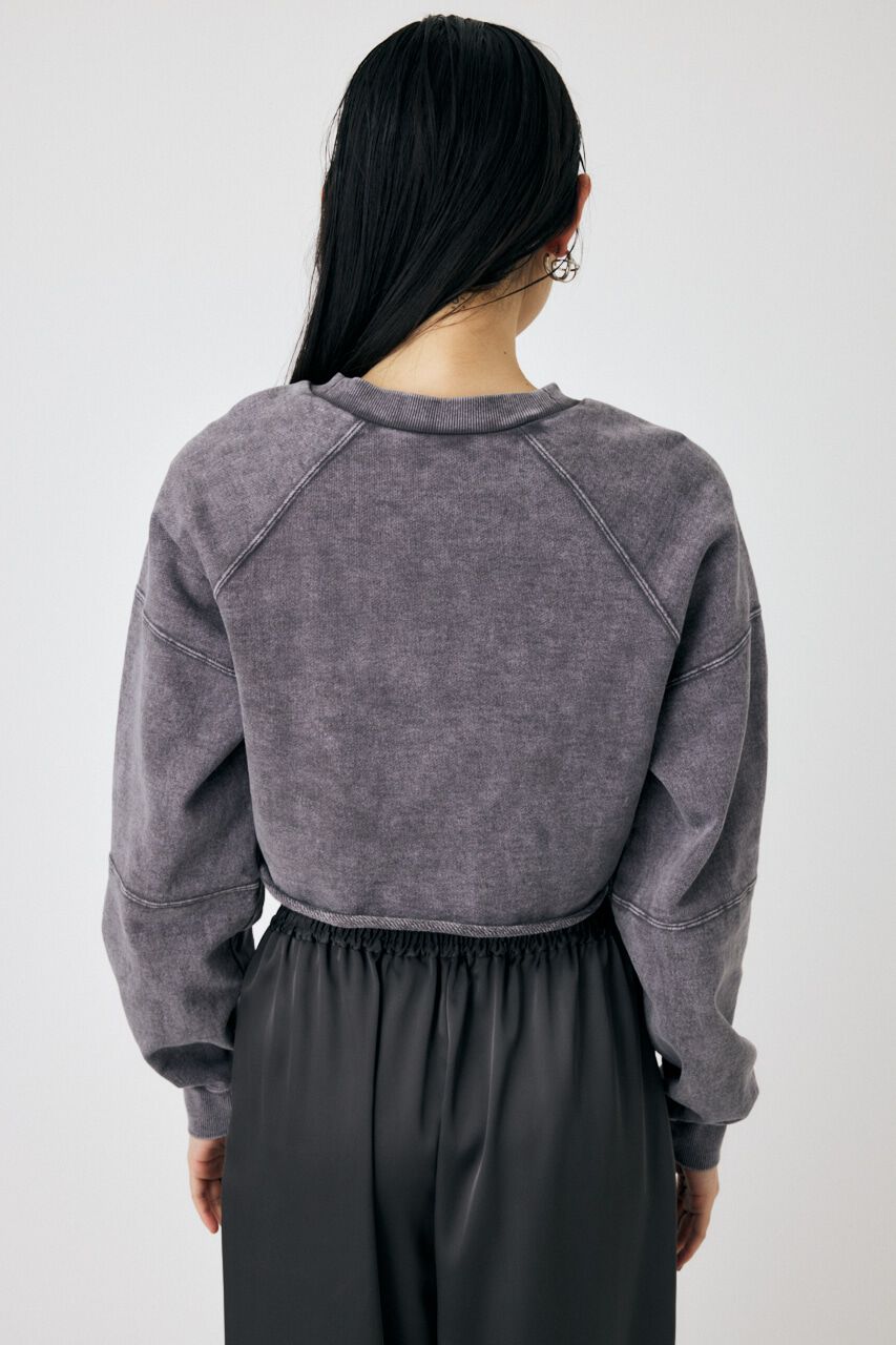 MOUSSY「GARMENT DYE CUT OFF プルオーバー」|パーカー|