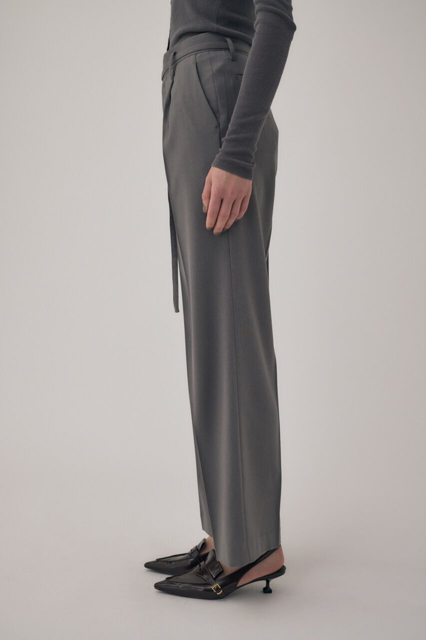 MOUSSY「リサイクルポリエステル使用ベルト付きスラックス」|その他|