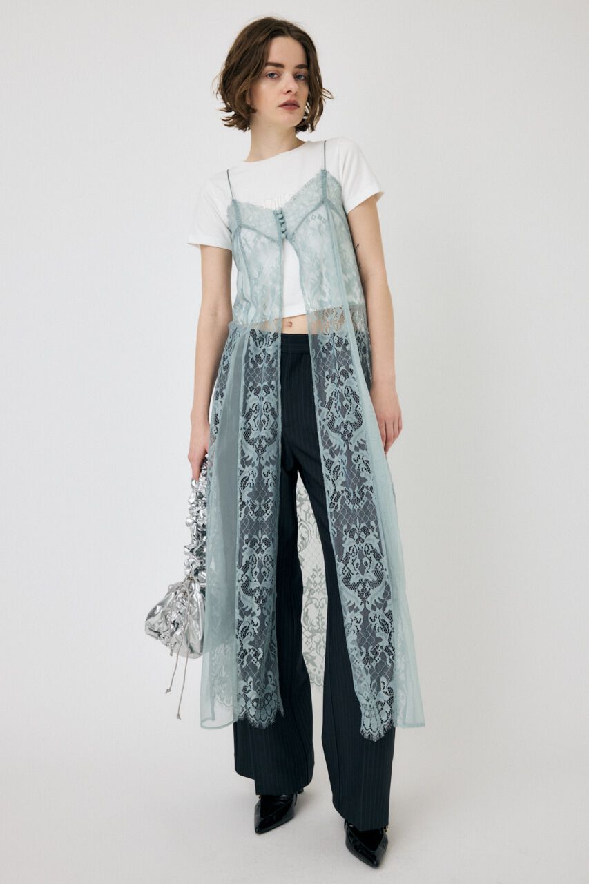 MOUSSY「PATCH DENIM MOUSSY TINY Tシャツ」|Tシャツ・カットソー|