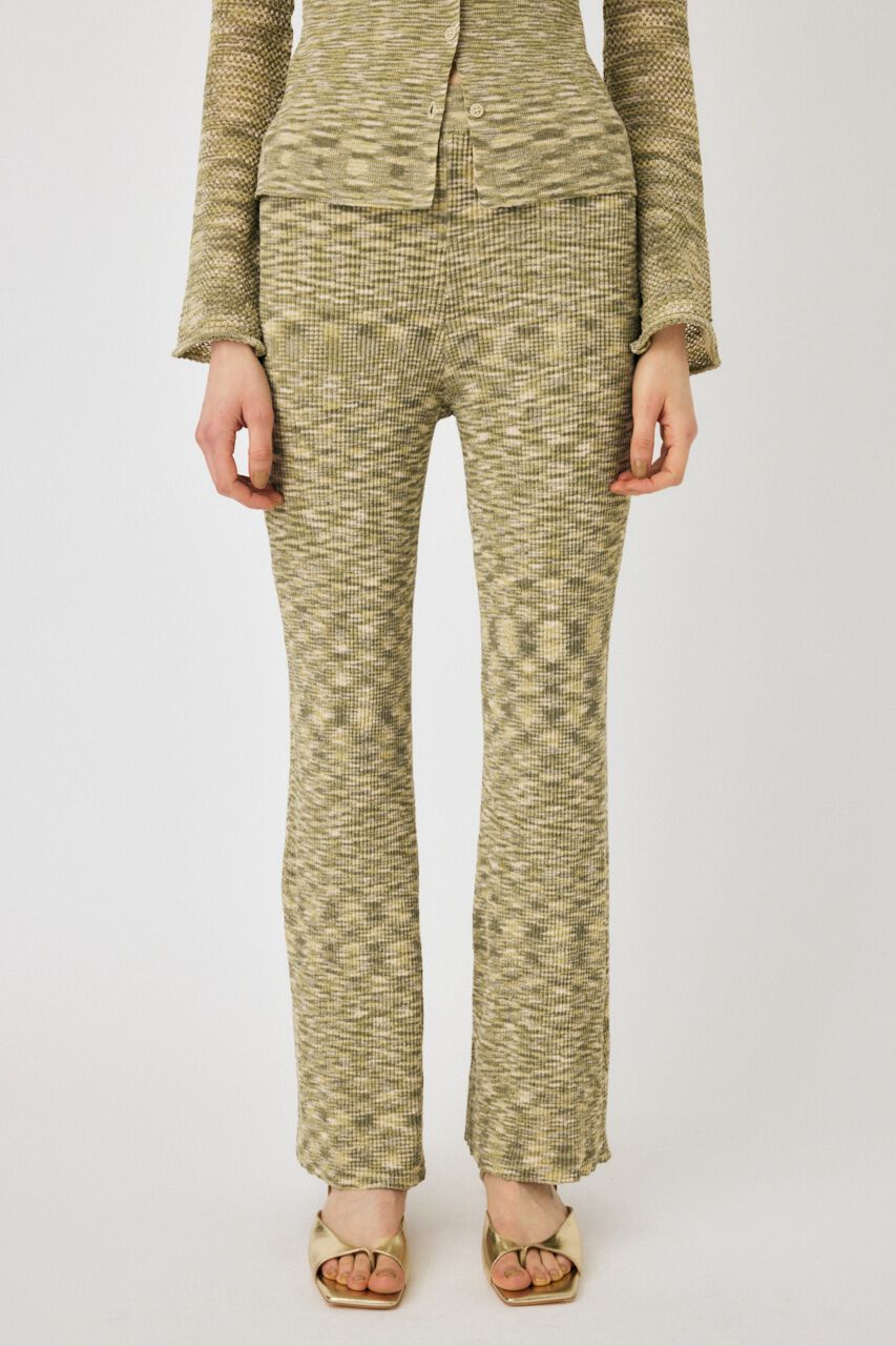MOUSSY「MULTI BORDER ニットパンツ」|その他|