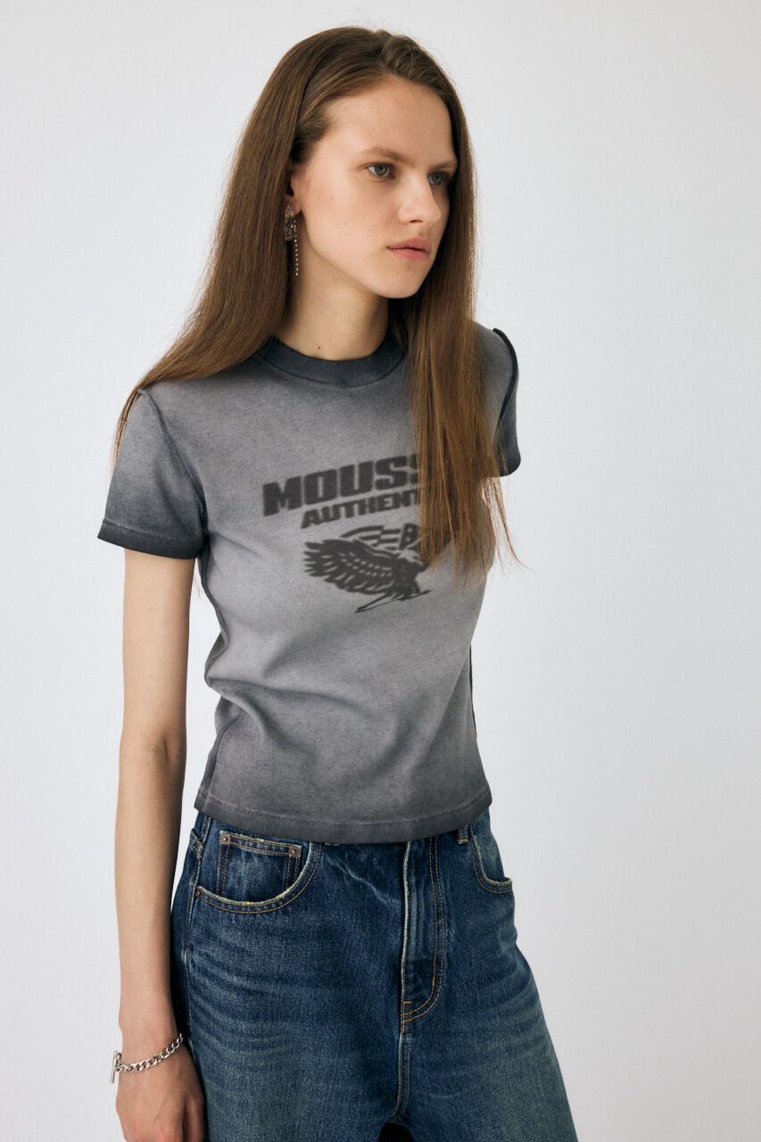 MOUSSY「BLEEDING INK MOUSSY Tシャツ」|Tシャツ・カットソー|