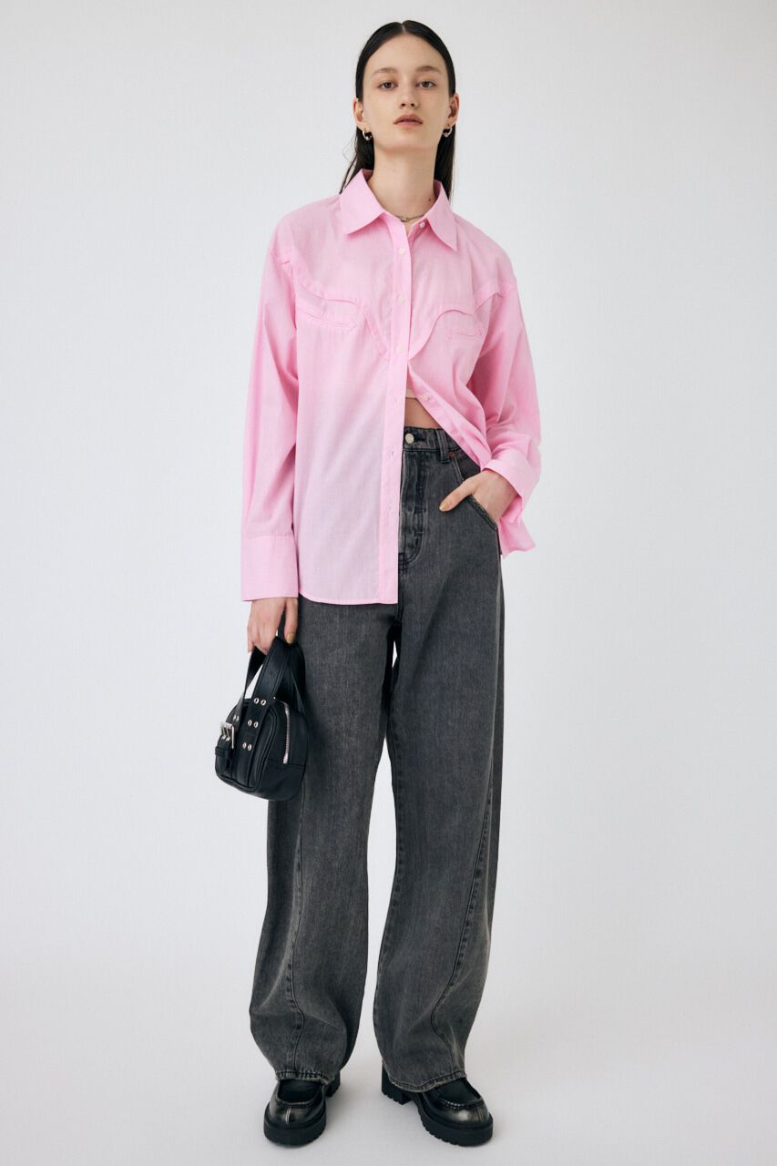 MOUSSY「WESTERN OVER シャツ」|シャツ・ブラウス|