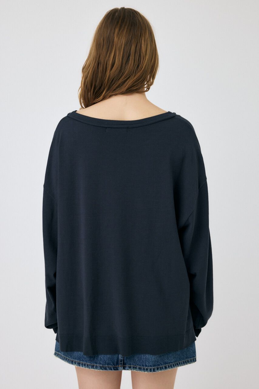 MOUSSY「OFF SHOULDER ルーズニット」|ニット・セーター|