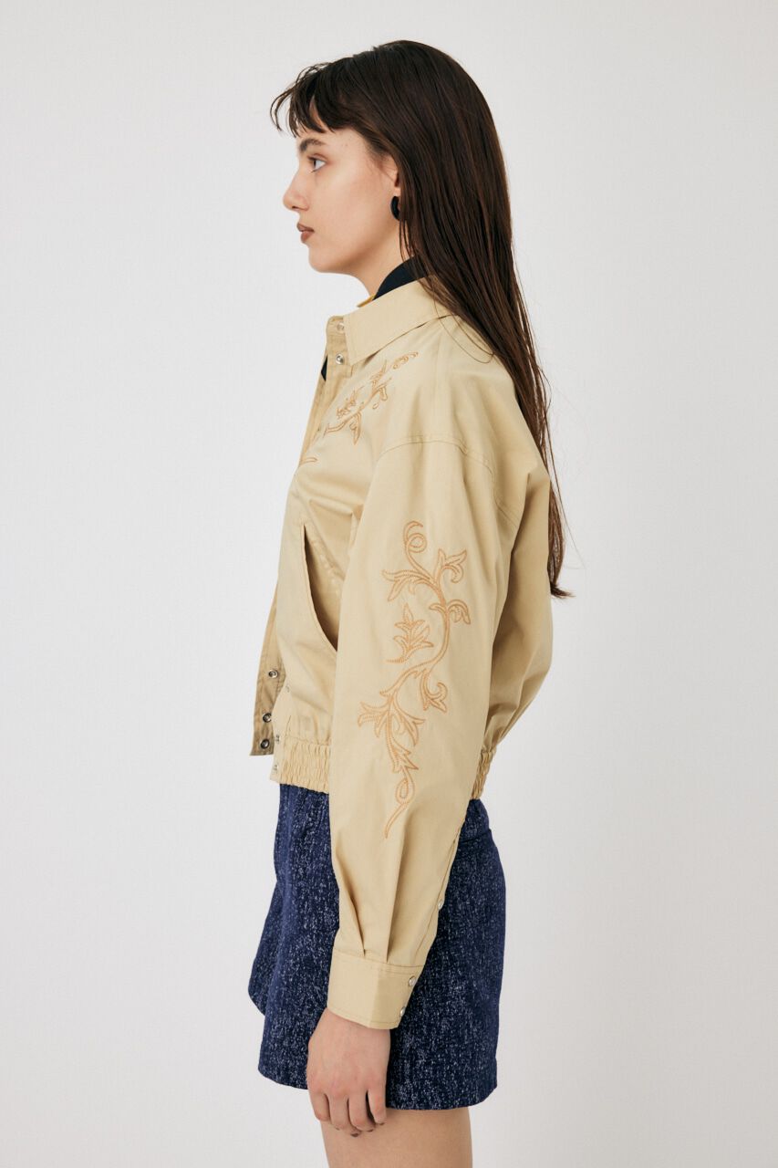 MOUSSY「WESTERN SHIRT ブルゾン」|シャツ・ブラウス|