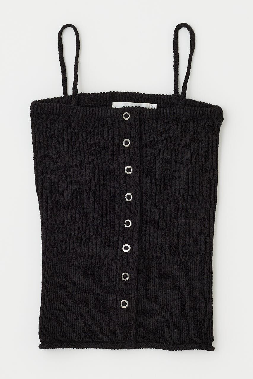 MOUSSY「FRONT BUTTON ニットキャミ」|キャミソール|