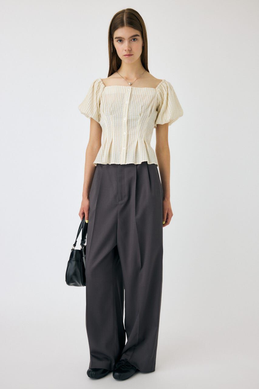 MOUSSY「BALLOON SLEEVE トップス」|シャツ・ブラウス|