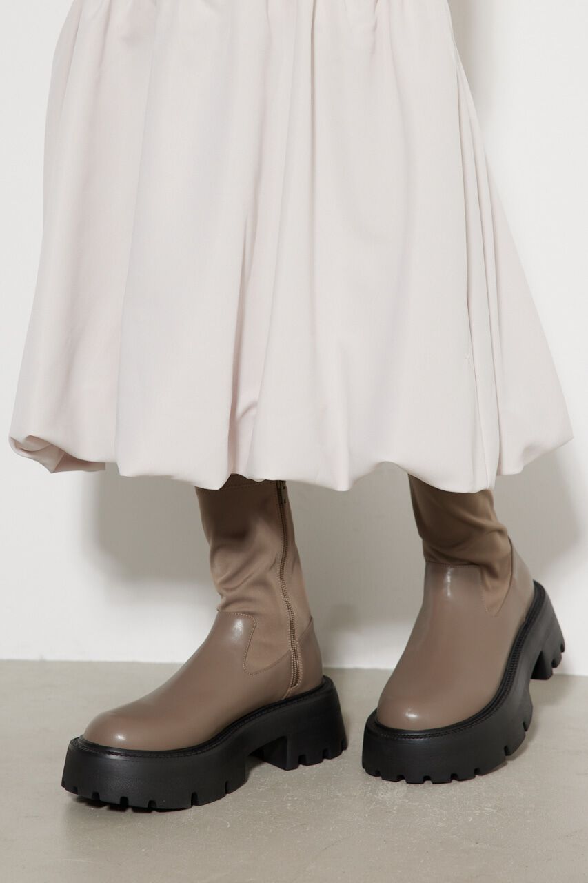 rienda「タンクソールドッキングショートブーツ」|その他|