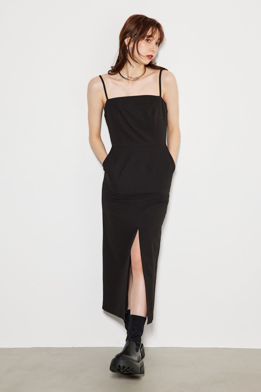 rienda「オフショルレイヤードキャミOP」|ワンピース|