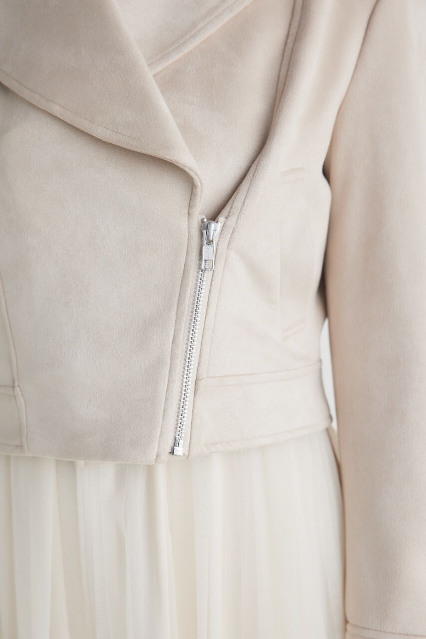 rienda「24SSフェイクスエードライダースJK」|その他|