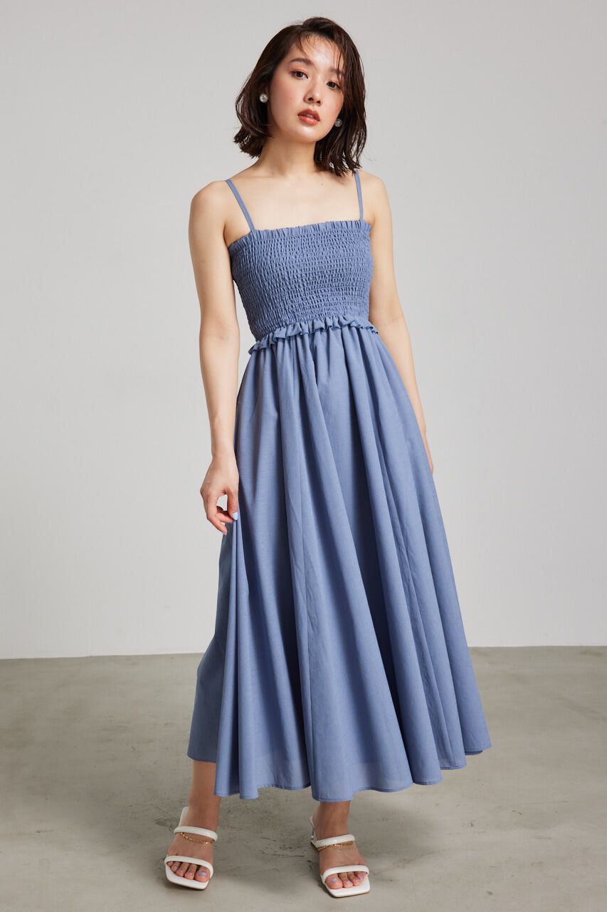 rienda「フレアSH SET シャーリングベアOP」|ワンピース|