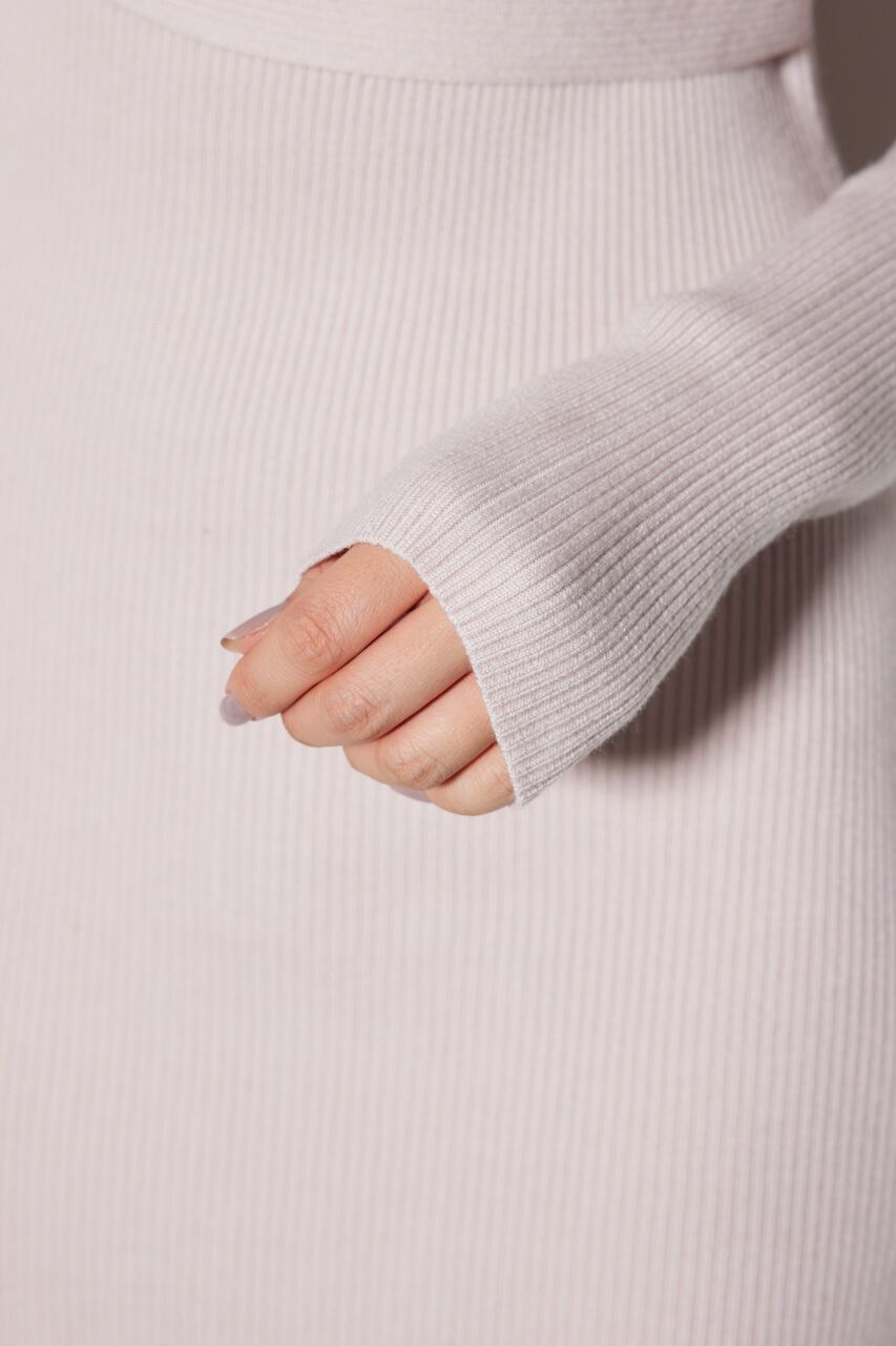 rienda「カシュクールウォッシャブルニットワンピース」|ワンピース|