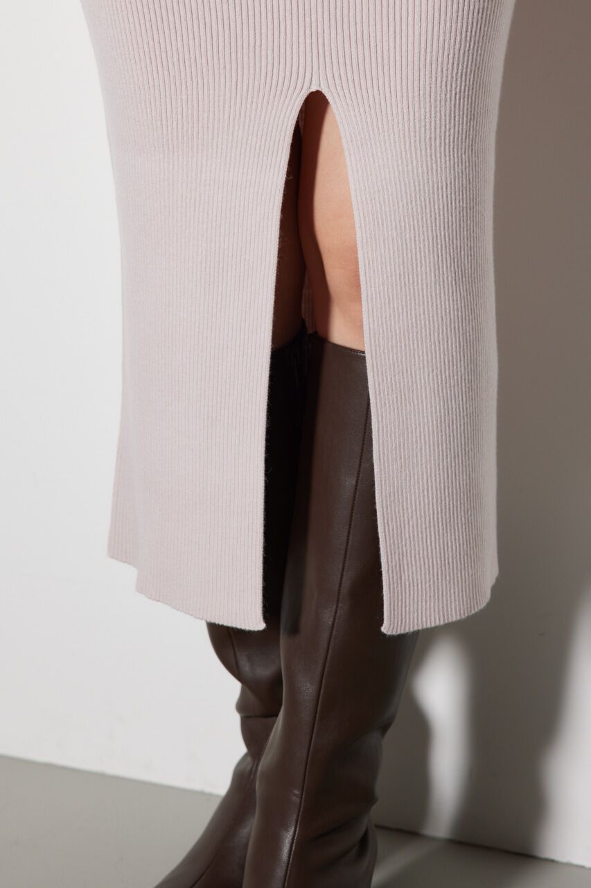 rienda「カシュクールウォッシャブルニットワンピース」|ワンピース|