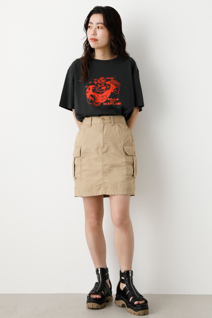 RODEO CROWNS「ミリタリーカーゴスカート」|スカート|