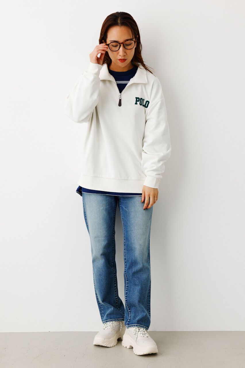 RODEO CROWNS「POLO BCS ハーフジップトップス」|Tシャツ・カットソー|