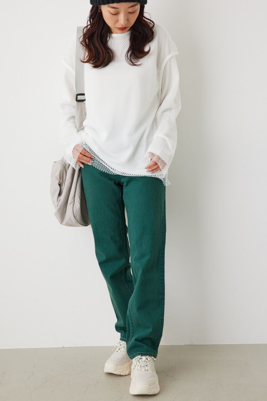 RODEO CROWNS「L/S メッシュトップスセット」|Tシャツ・カットソー|