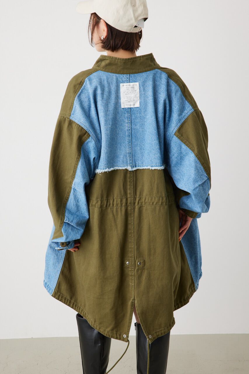 RODEO CROWNS「DENIM リメイクライク モッズコート」|その他|