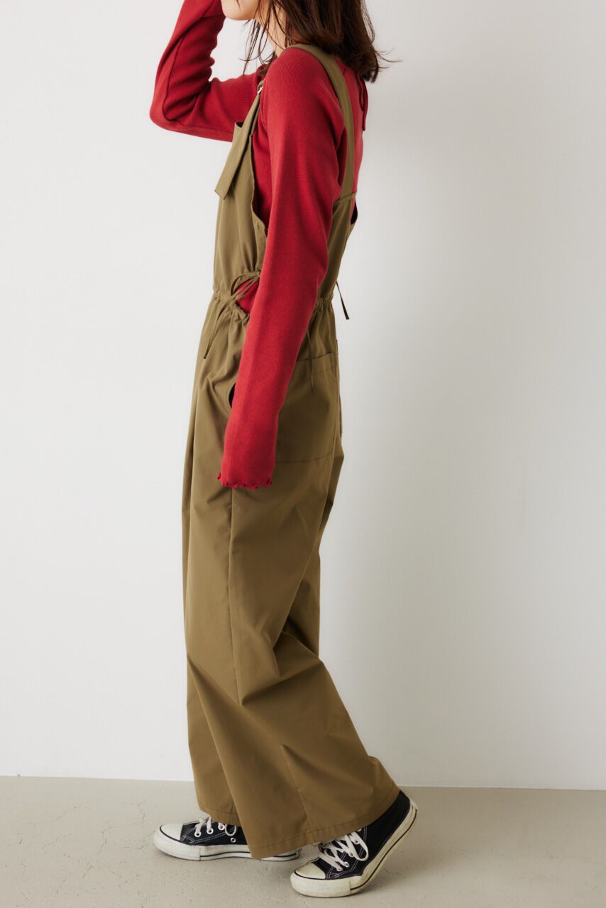 RODEO CROWNS「サイドカットシャーリングサロペットパンツ」|その他|