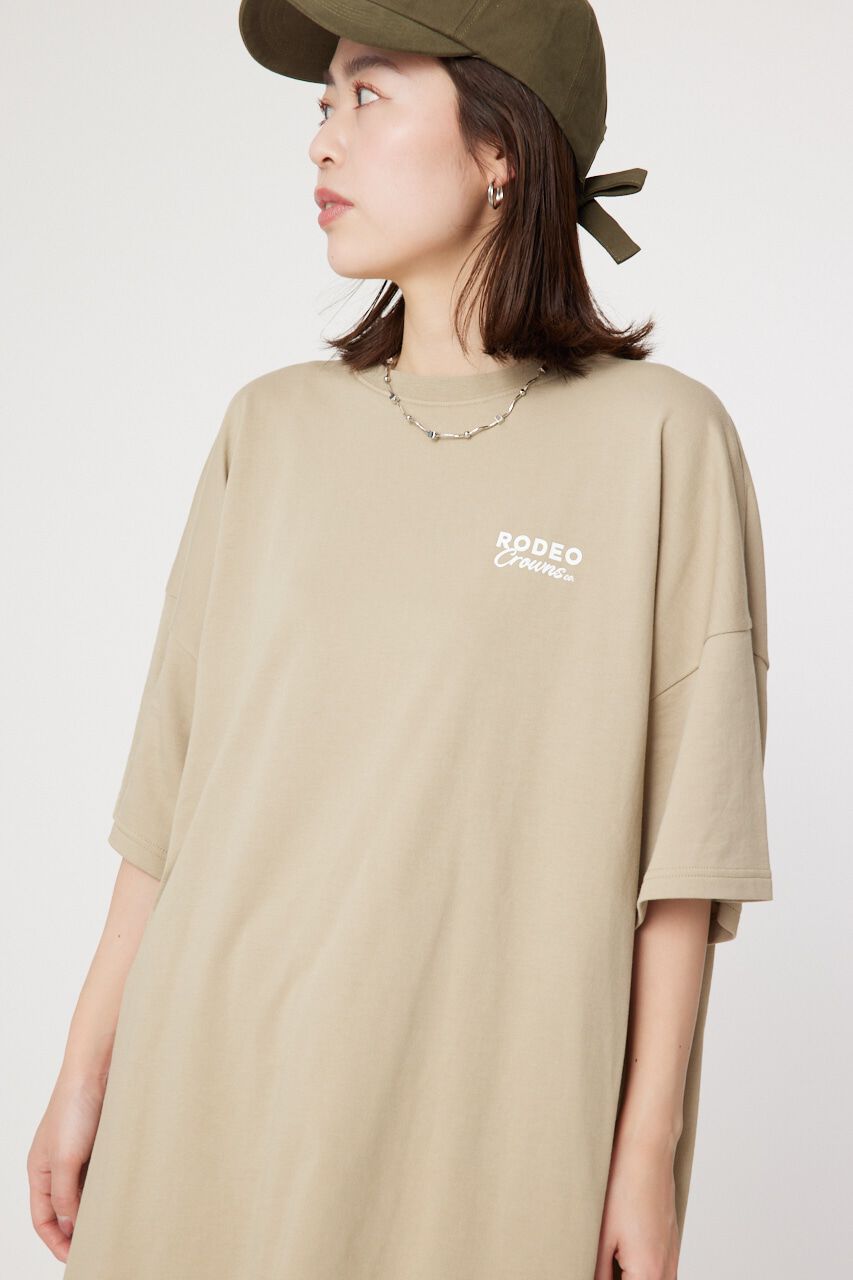 RODEO CROWNS「CROWN LOGOミニ裏毛 ワンピース」|ワンピース|