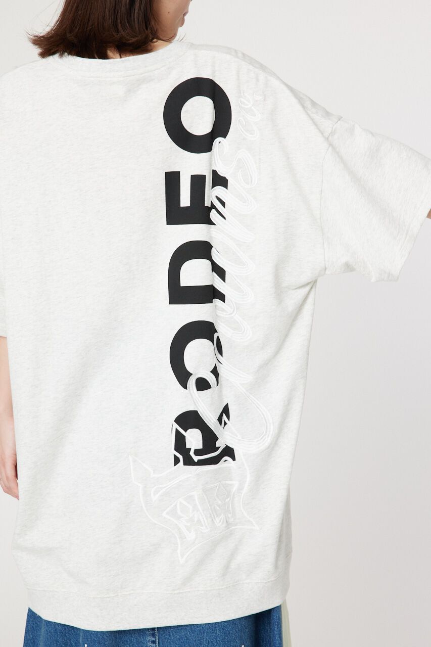 RODEO CROWNS「CROWN LOGOミニ裏毛 ワンピース」|ワンピース|