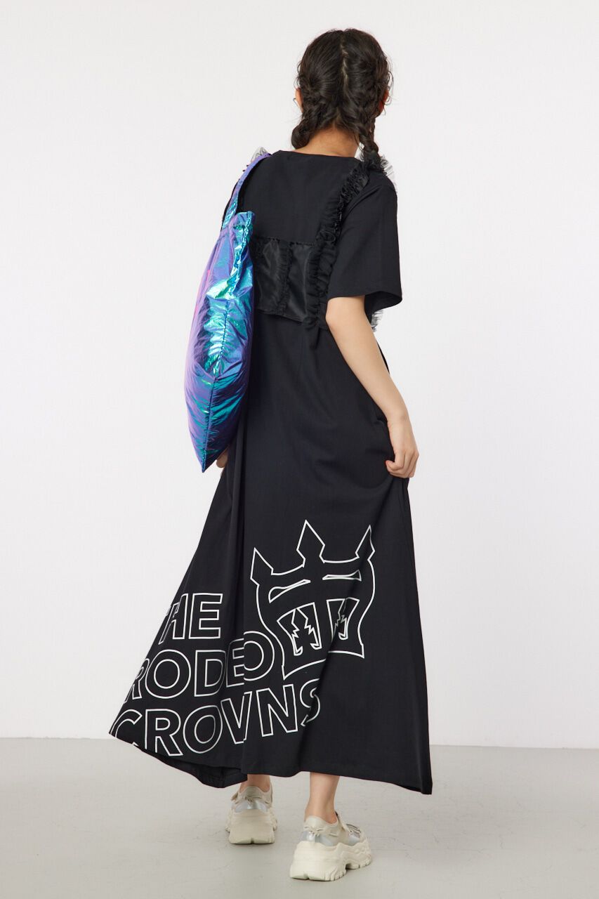 RODEO CROWNS「ラインクラウンロゴマキシTワンピース」|ワンピース|
