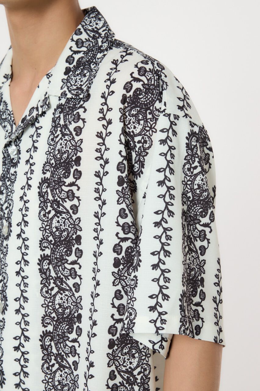 RODEO CROWNS「bandana-stripe shirt」|シャツ・ブラウス|