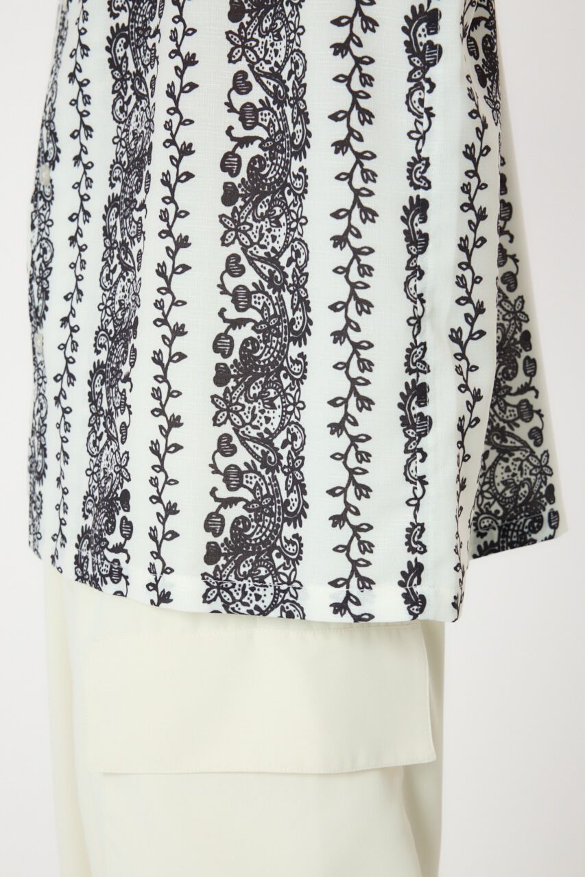 RODEO CROWNS「bandana-stripe shirt」|シャツ・ブラウス|