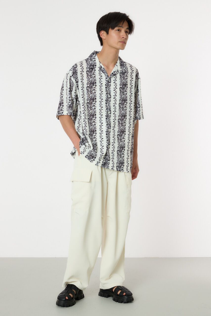 RODEO CROWNS「bandana-stripe shirt」|シャツ・ブラウス|