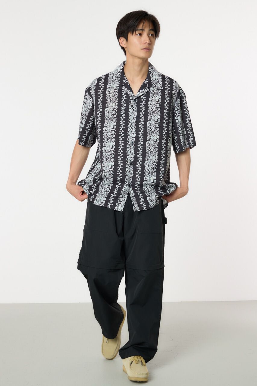 RODEO CROWNS「bandana-stripe shirt」|シャツ・ブラウス|