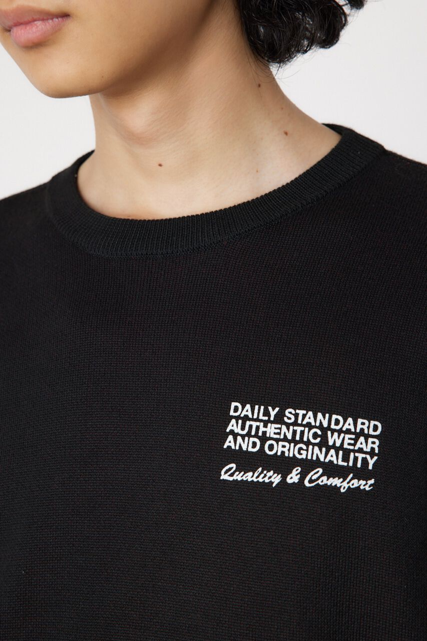 RODEO CROWNS「メンズSIGNSダブルジャガードニットトップス」|ニット・セーター|