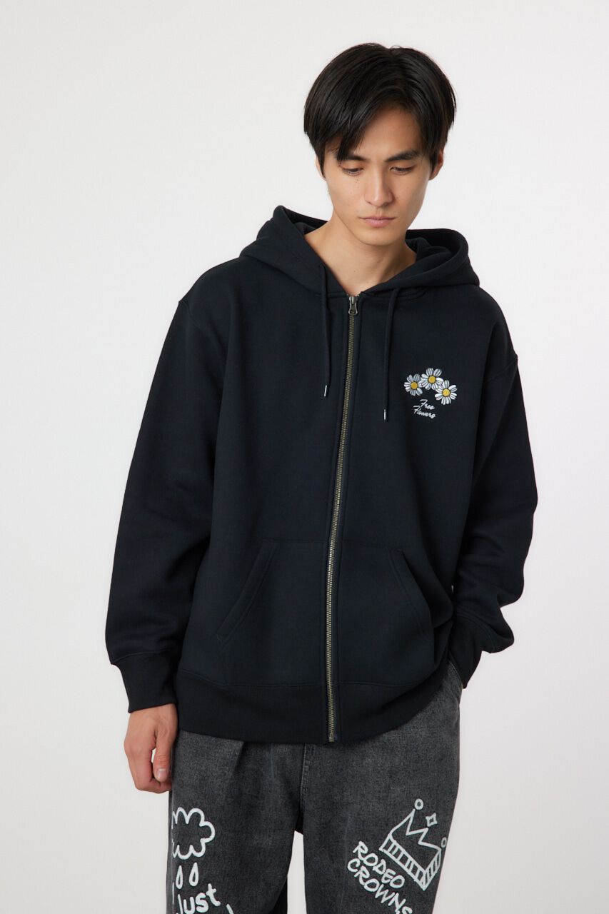 RODEO CROWNS「バックビッグロゴzipパーカー」|パーカー|