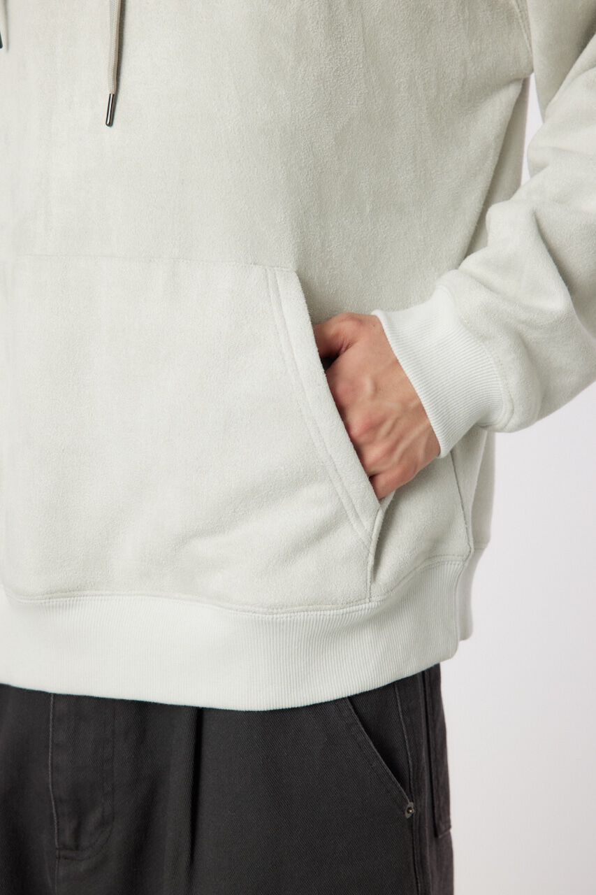 RODEO CROWNS「faux suede backboa フーディー」|パーカー|