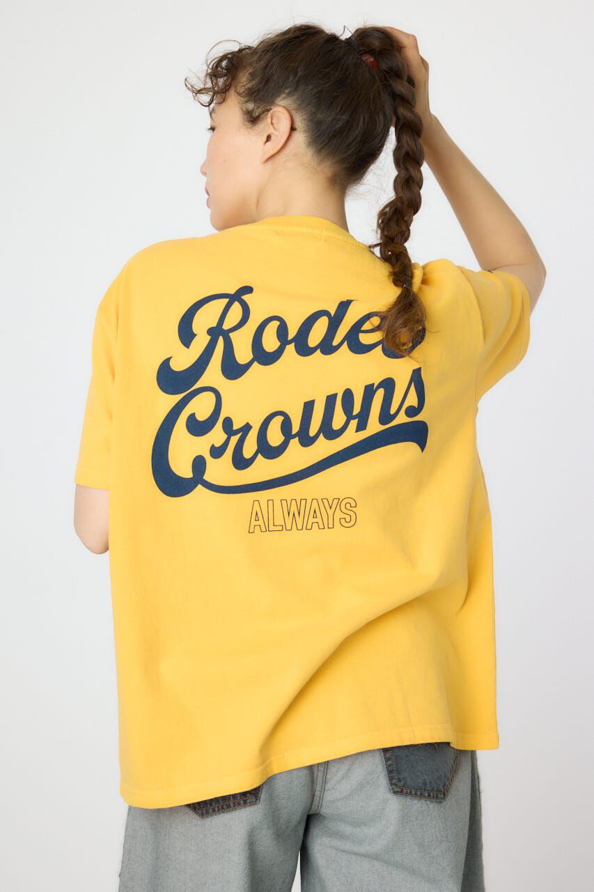 RODEO CROWNS「LOGO加工COLORED Tシャツ」|Tシャツ・カットソー|YEL