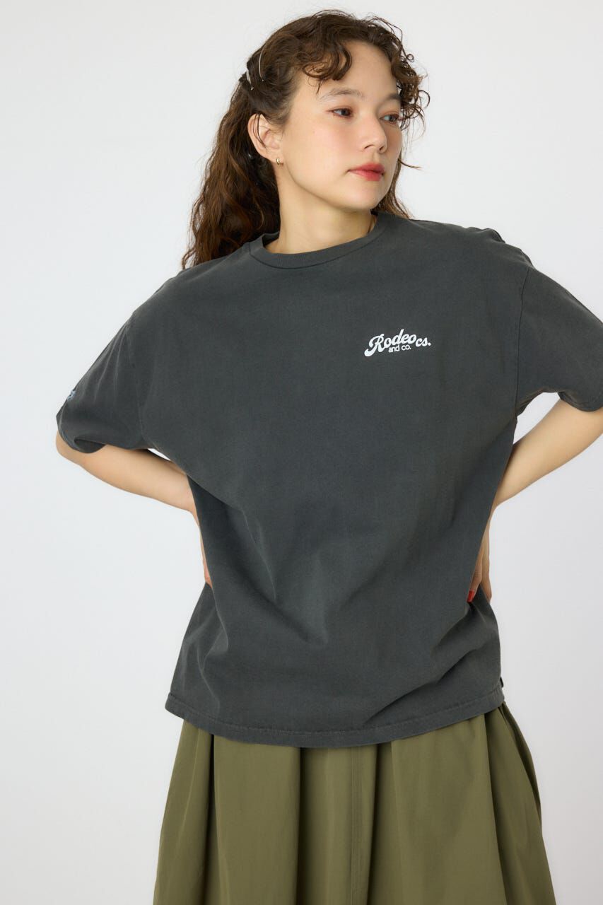 RODEO CROWNS「LOGO加工COLORED Tシャツ」|Tシャツ・カットソー|C.GRY
