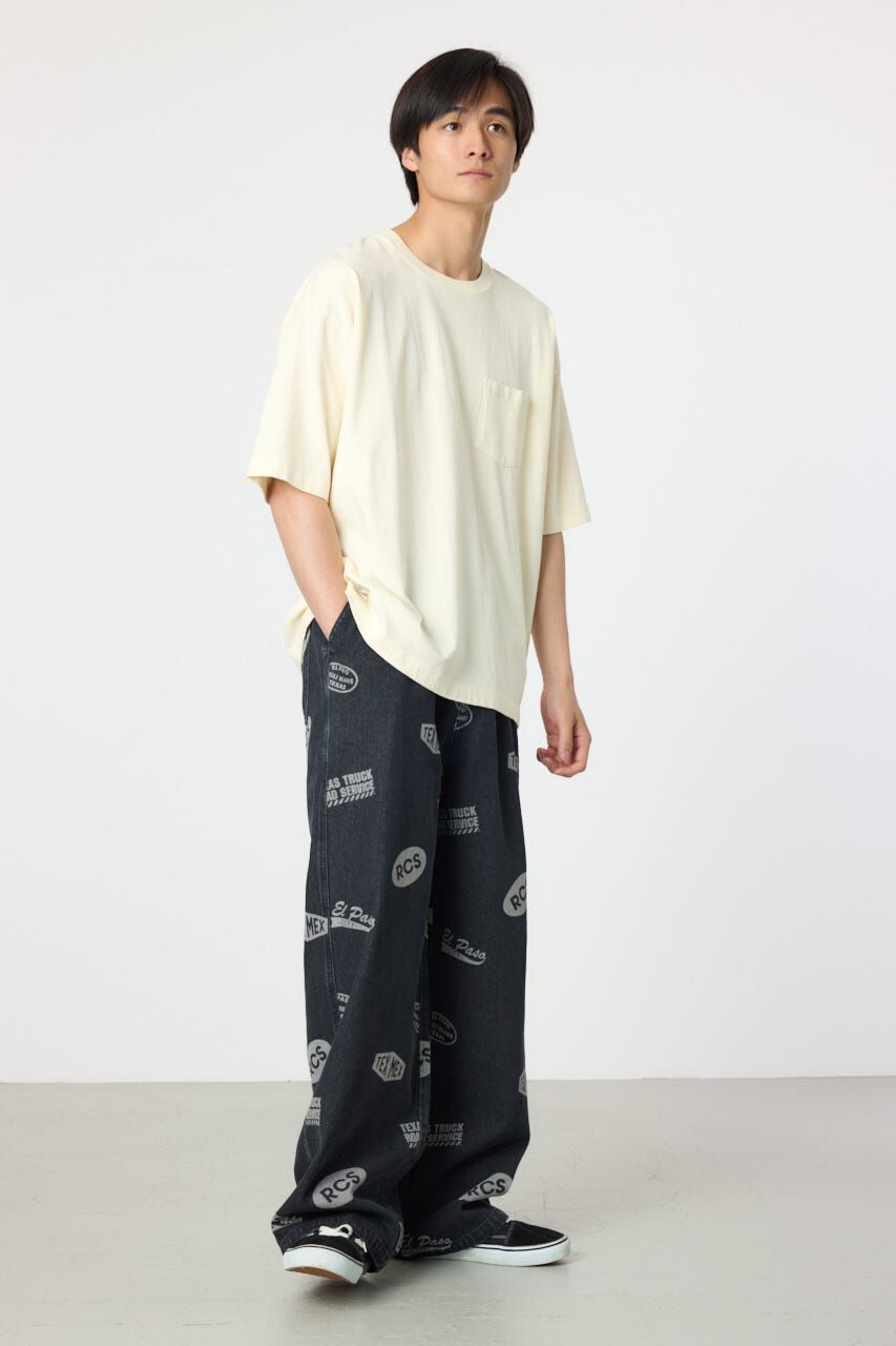 RODEO CROWNS「ピグメント半袖ポケットTシャツ」|Tシャツ・カットソー|