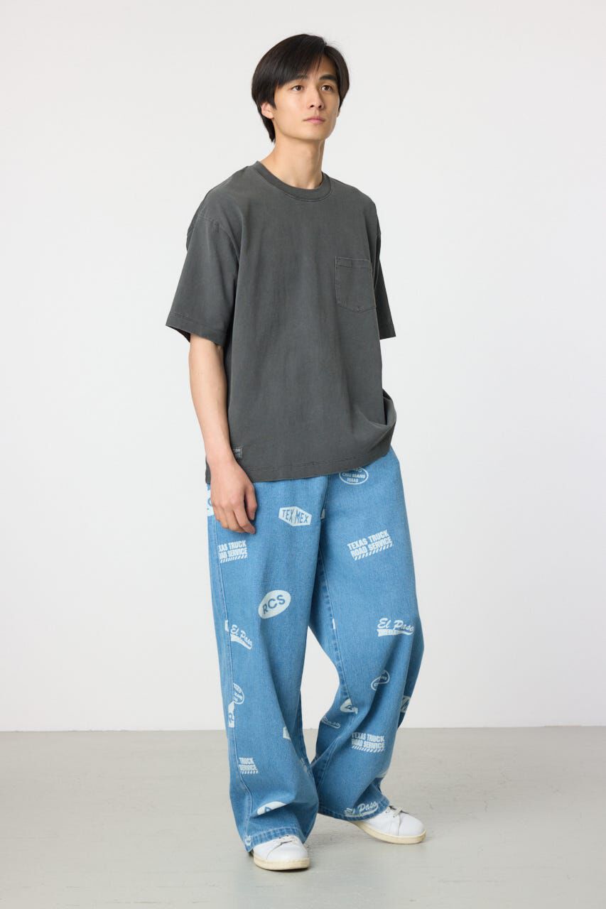 RODEO CROWNS「ピグメント半袖ポケットTシャツ」|Tシャツ・カットソー|