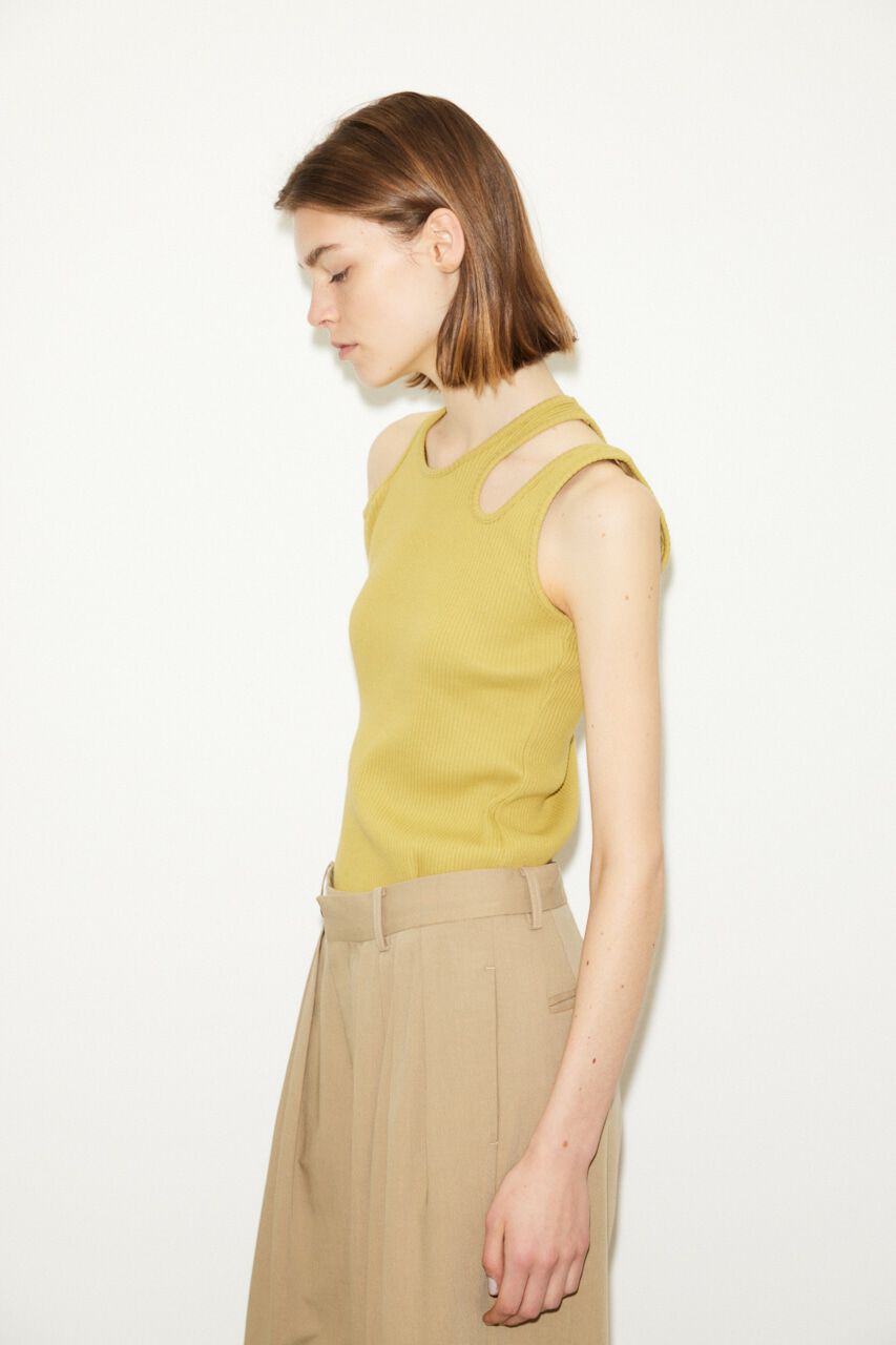 SLY「OPEN ARM RIB トップス」|Tシャツ・カットソー|