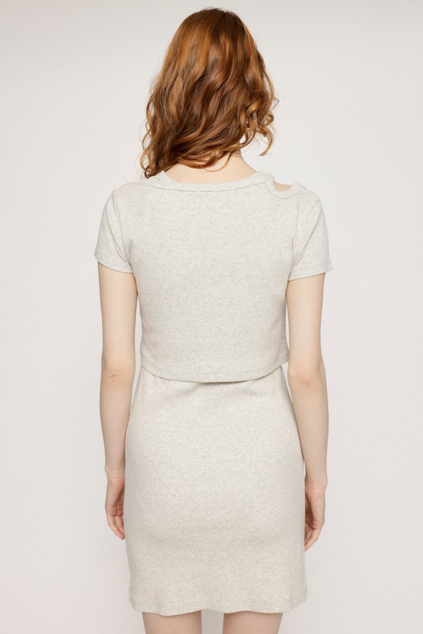 SLY「2P TEREKO ショートワンピース」|ワンピース|