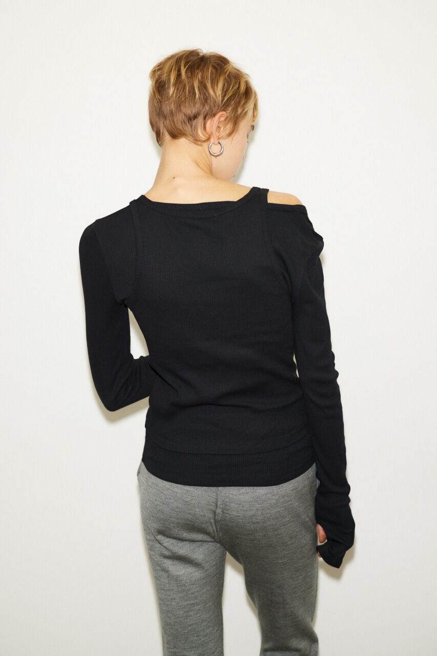 SLY「TANK LAYERED 2P トップス」|Tシャツ・カットソー|