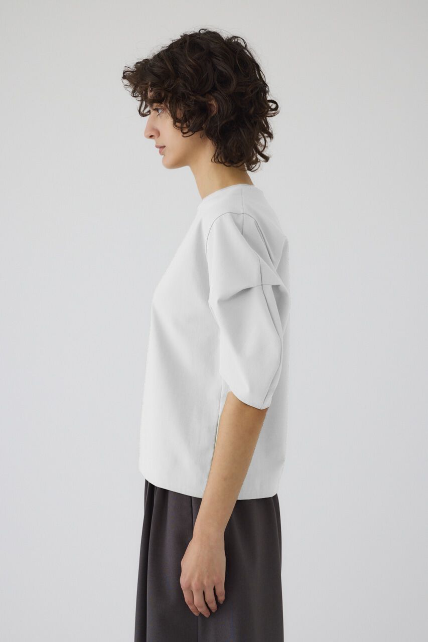 RIM.ARK 「Tuck sleeve design cut tops」|Tシャツ・カットソー|