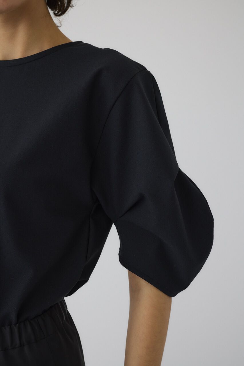 RIM.ARK 「Tuck sleeve design cut tops」|Tシャツ・カットソー|