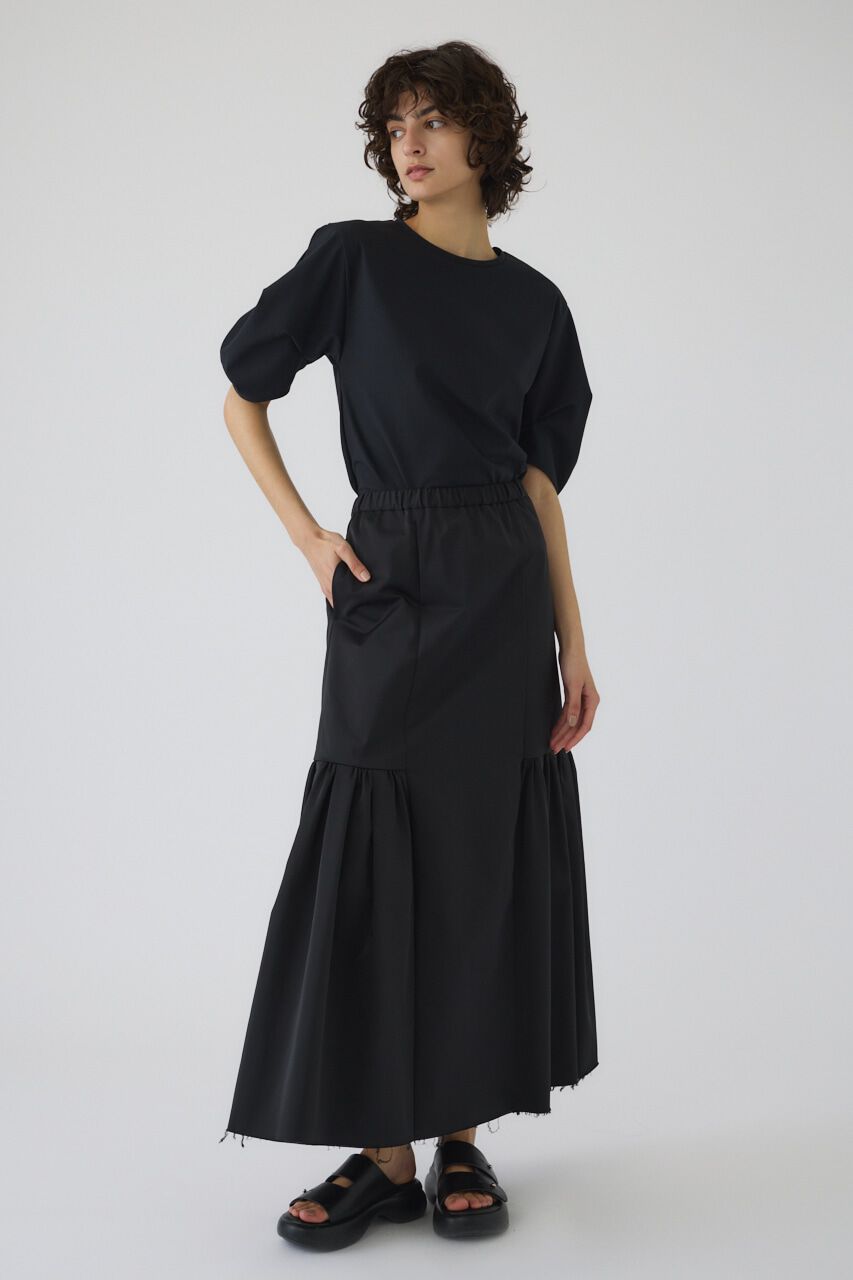 RIM.ARK 「Tuck sleeve design cut tops」|Tシャツ・カットソー|