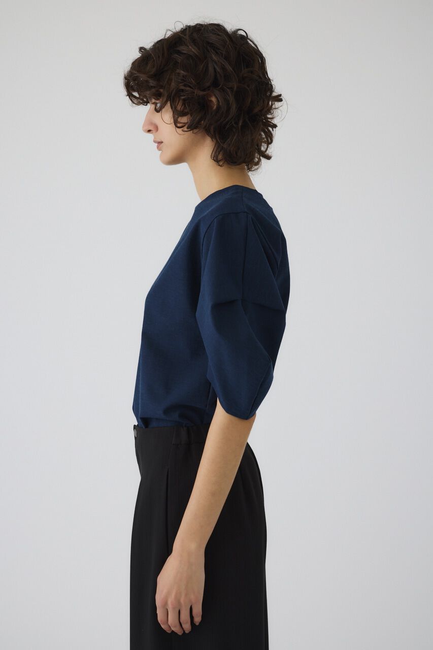 RIM.ARK 「Tuck sleeve design cut tops」|Tシャツ・カットソー|