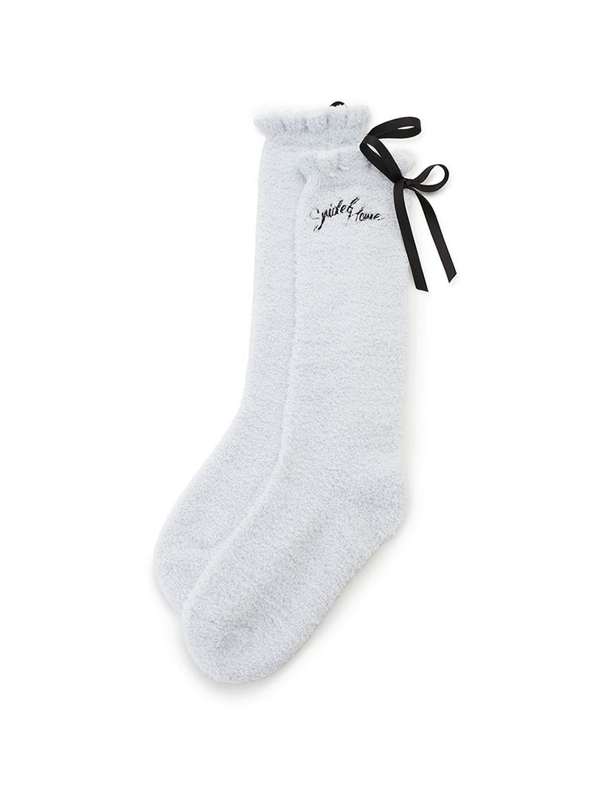 SNIDEL HOME「【Milcrea】リボンニットソックス」|その他|LBLU