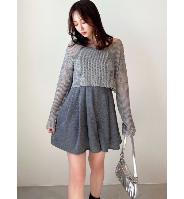 RESEXXY「フレアショートコンビネゾン」|オールインワン|